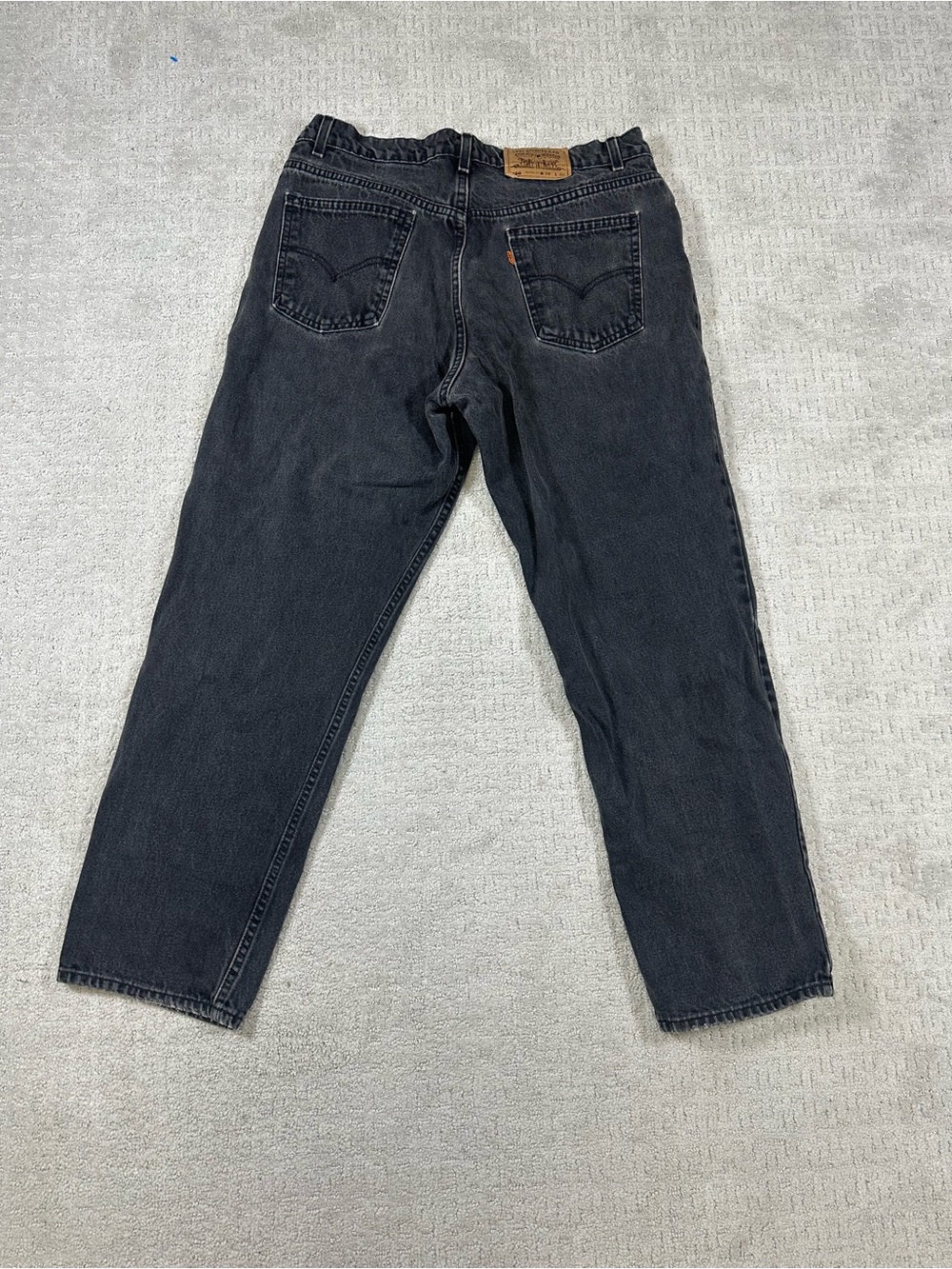 Vintage Levi’s Orange Tab Black Jeans 38X30